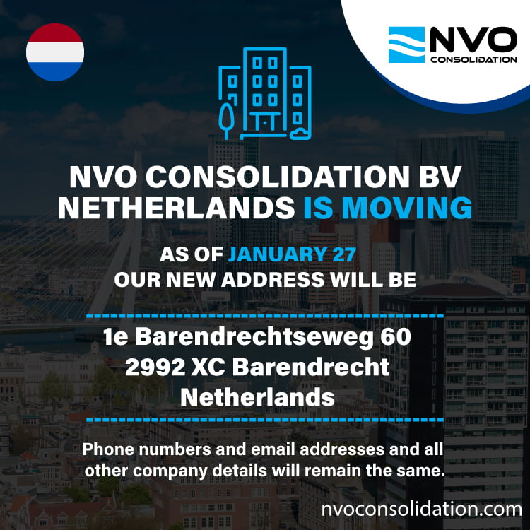 Moving announcement NVO Netherlands Office